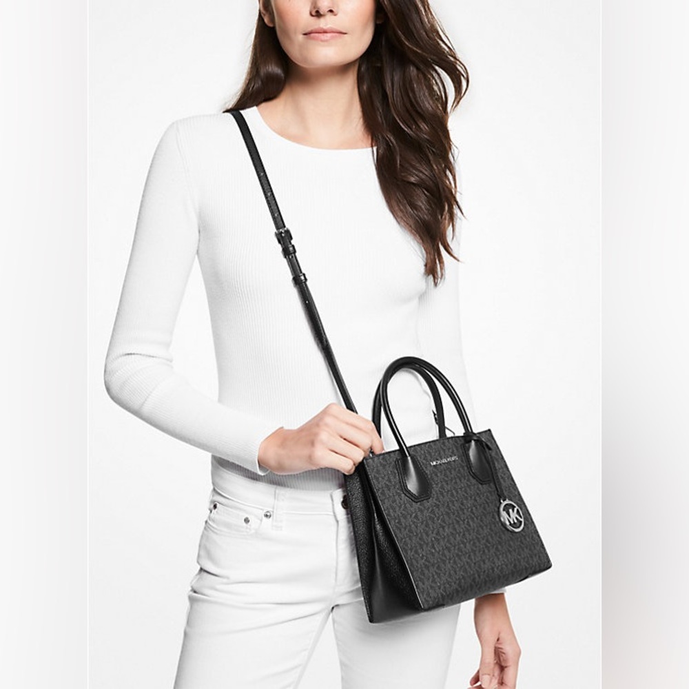 Michael Kors Black Mercer Messenger Bag